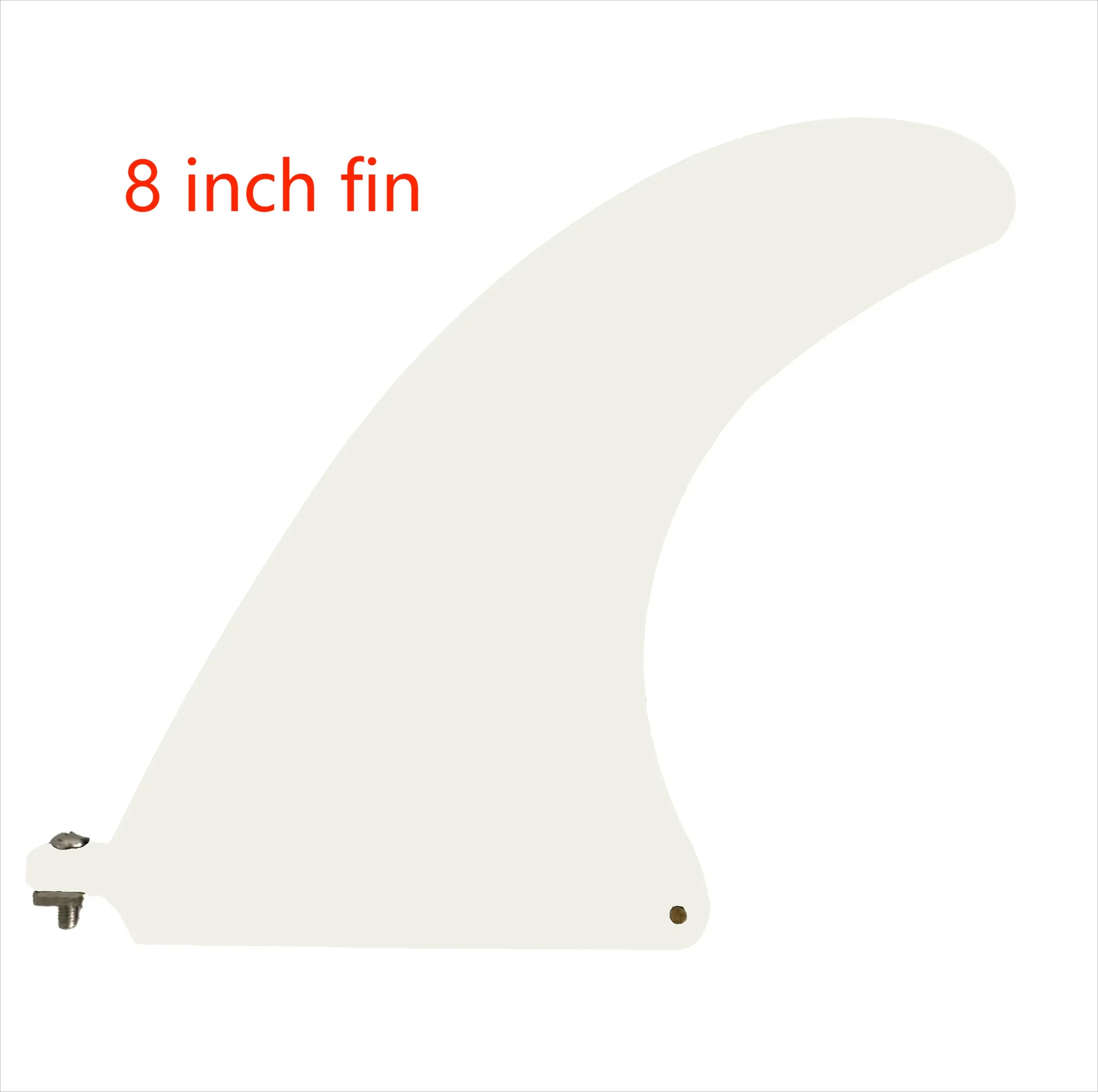 6.5/8/9.5/10 inch Surf Fin SUP Single Center Fin Nylon Long Board Surf Board Paddle Board With Fin Screw Surfing Accessories