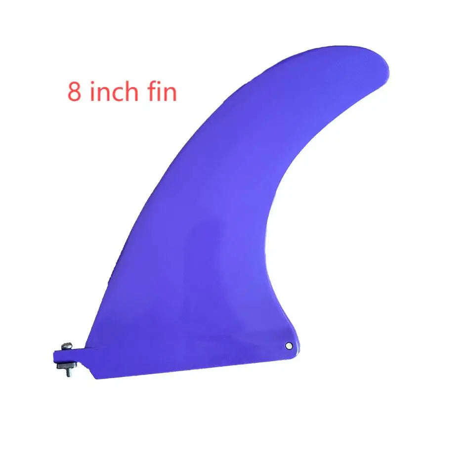 6.5/8/9.5/10 inch Surf Fin SUP Single Center Fin Nylon Long Board Surf Board Paddle Board With Fin Screw Surfing Accessories