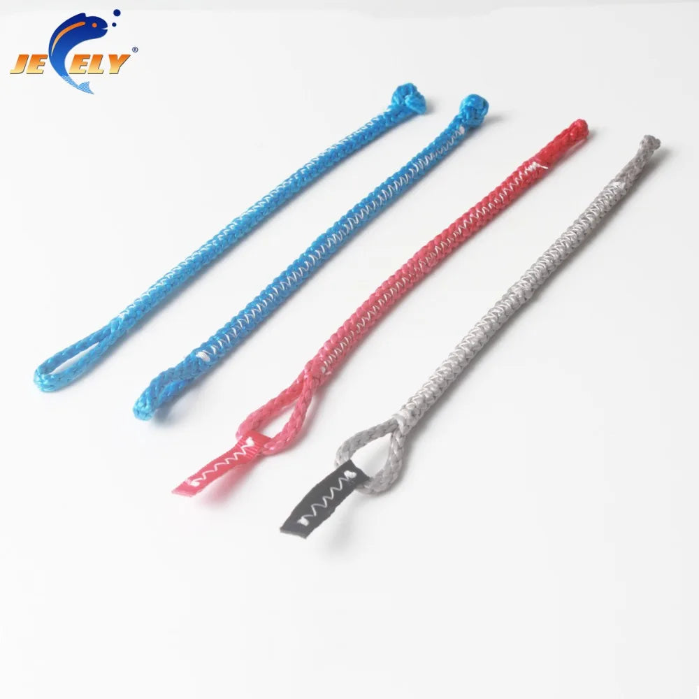 4PCS/SET Kitesurfing Kite 4 Line Pigtails 2 Red 2 Blue 17CM,2 Grey 18CM 1000KG  For Bar Repair
