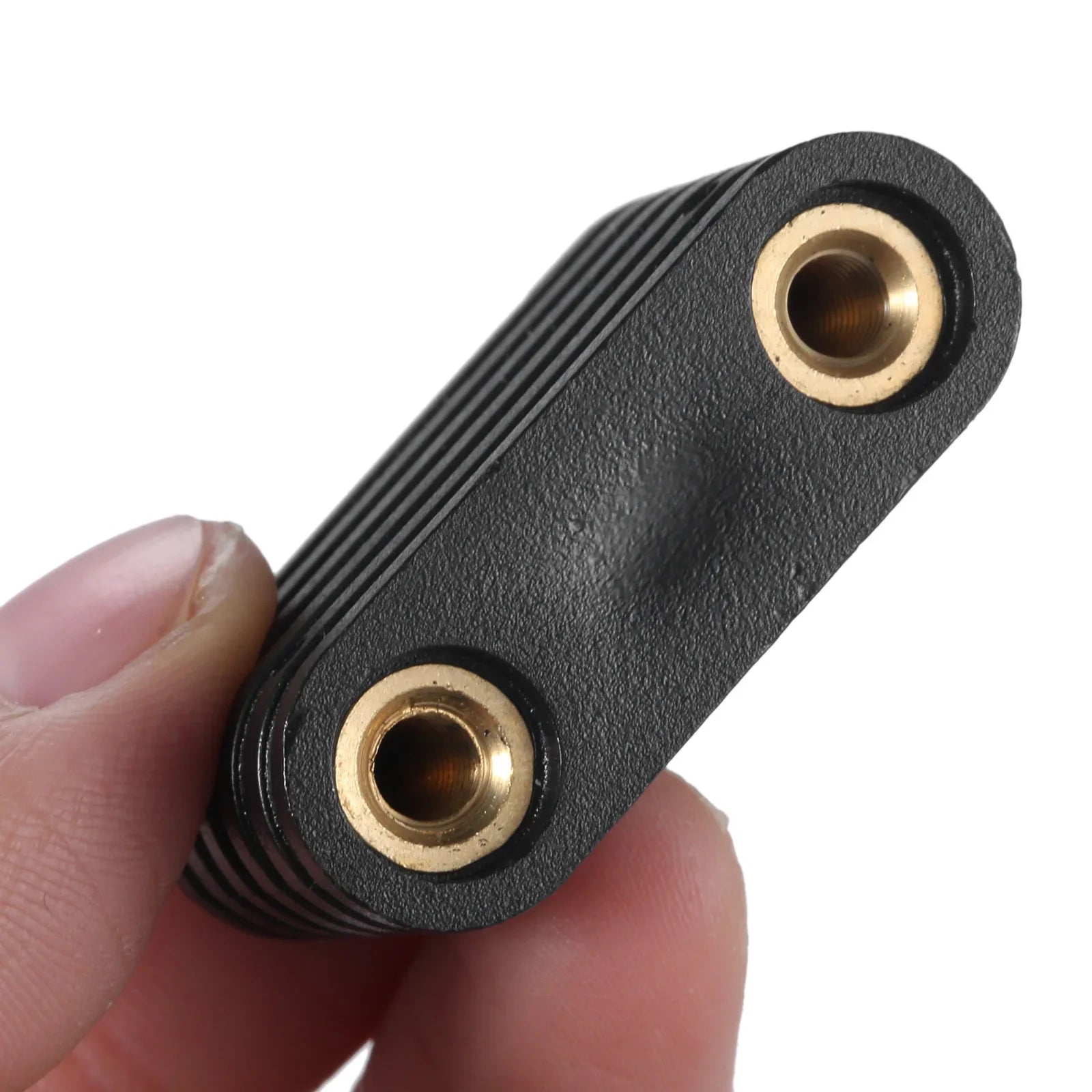 5/6Pcs Windsurfing SUP 2-Hole Footstrap Insert Black Plastic Surfboard Windsurf Board Footstrap Replacement Kit Surf Accessories