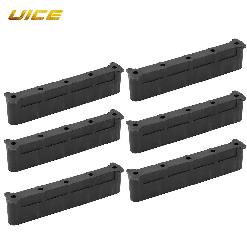 UICE 6pcs Windsurfing 5 Hole Adjustable Footstrap Insert Windsurf Board Repair Wind Sailboard Box Life Saving Board Fixed Handle