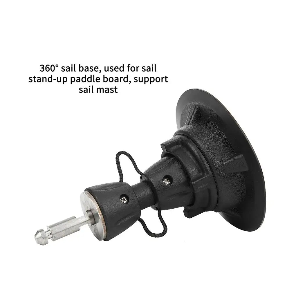 Sail Base Board 360° Adjustable Mast Flexible Fixing Surfboard Windsurfing Replacement Paddle Sailboard for Accessory