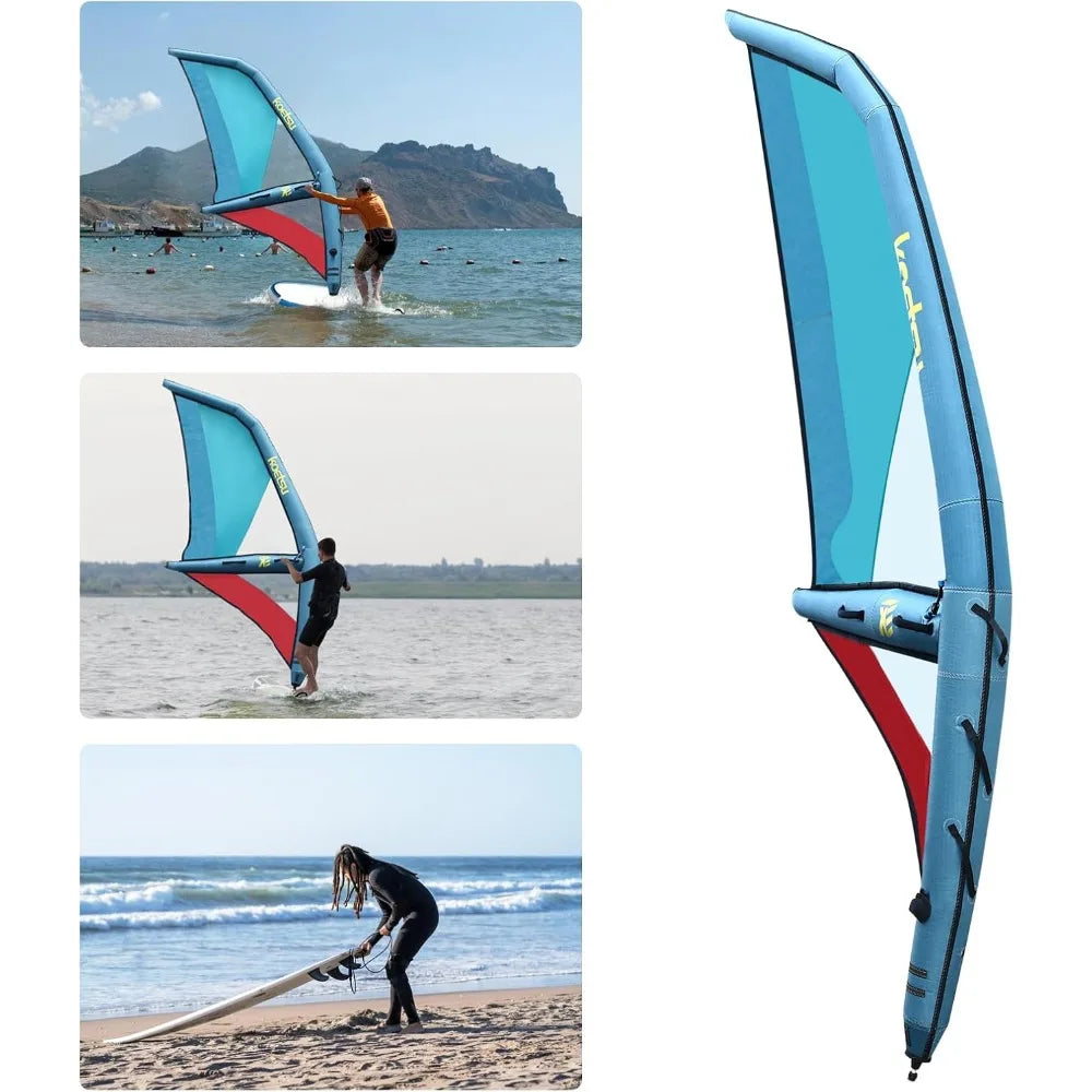 Inflatable Windsurfing Sail Professional Inflatable Sup Paddle Board Windsurf Board with sail Windsurfing