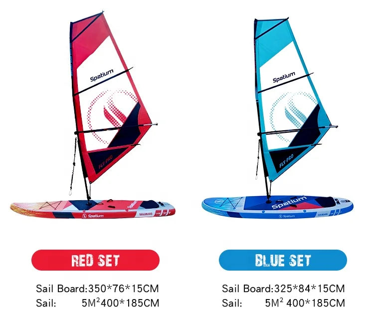 Favorite Professional Manufacturer Custom Logo Inflatable Sup Paddle Windsurf Board With Sail