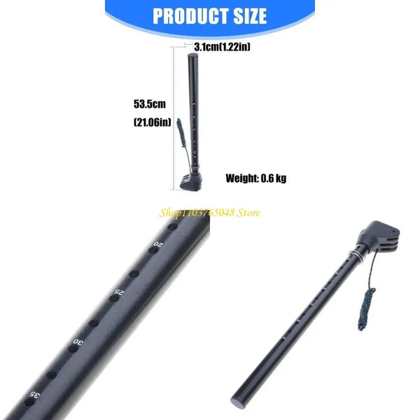 High Strengths Aluminum Windsurf Mast Extension Adjustable Rigging Tool Water Sport for Thick Masts Sailboard