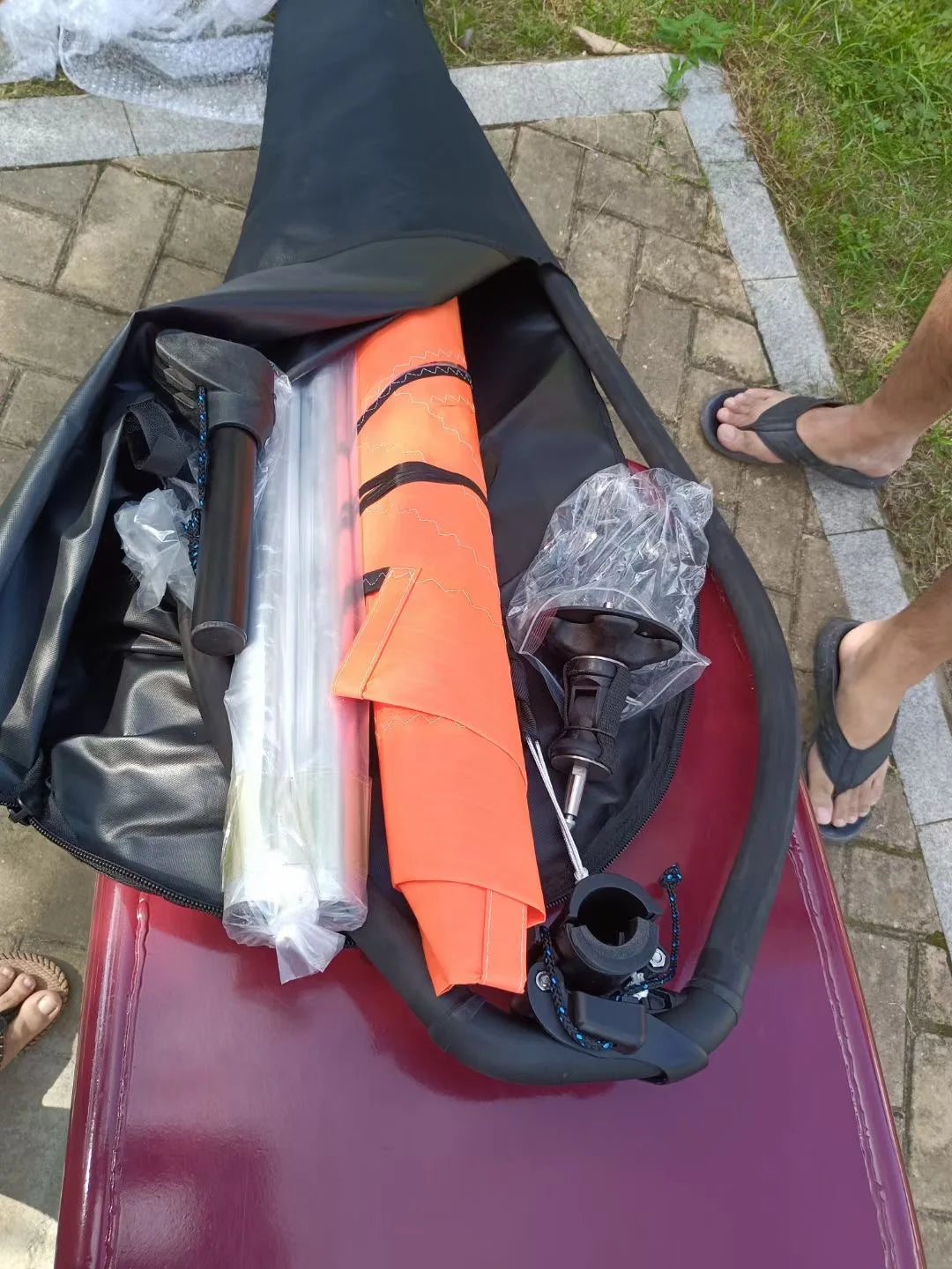 CE Windsurfing SUP Paddle Board Windsurfing with Sail Inflatable Board