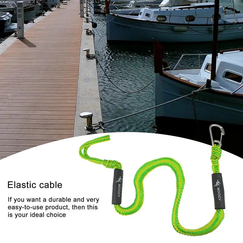 Boat Dock Lines Cords Docking Rope For Kayak Watercraft SeaDoos Jet Ski Pontoon Canoe Power Boat Mooring Rope Accessories