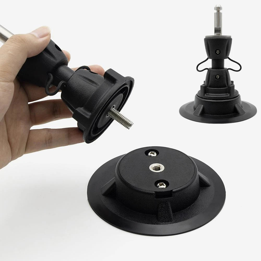 Sail Base Board 360° Adjustable Mast Flexible Fixing Surfboard Windsurfing Replacement Paddle Sailboard for Accessory