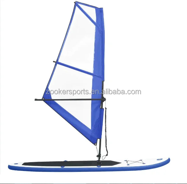 Inflatable Windsurfing Stand Up SUP Paddle Board & Sail Sup Board Windsurfing