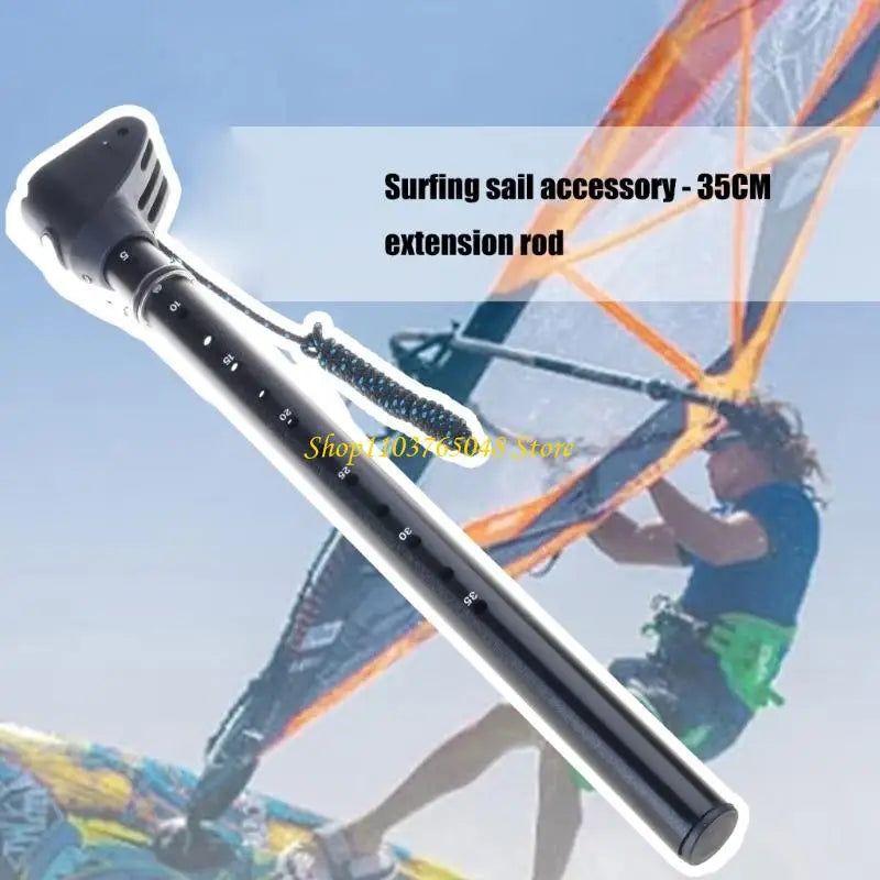 High Strengths Aluminum Windsurf Mast Extension Adjustable Rigging Tool Water Sport for Thick Masts Sailboard