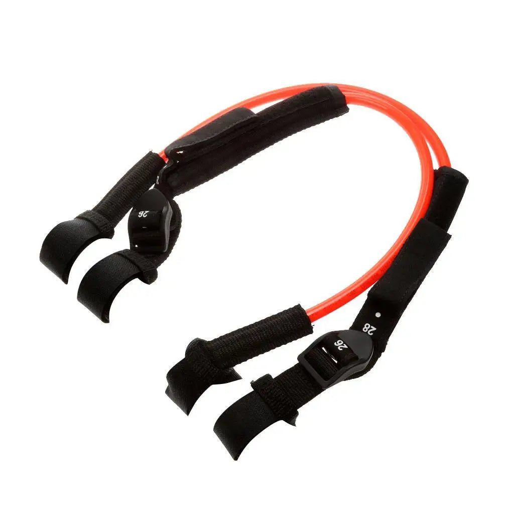 2pcs Heavy Duty Slide On WINDSURFING HARNESS LINE Adjustable 22-28 / 28-34 inch