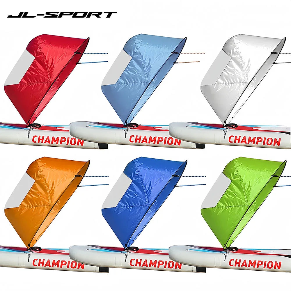 SUP Board Surf Wind Sail SUP Accessories 42Inch Kayak Paddle Foldable 5 Colors Surfboard Surf Water Sports Boat Accessories