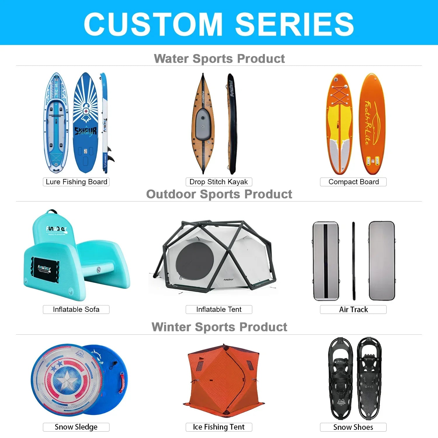 OEM Wholesale Custom CE inflatable windsurf board sailing paddle board foil windsurf sail sup with fins