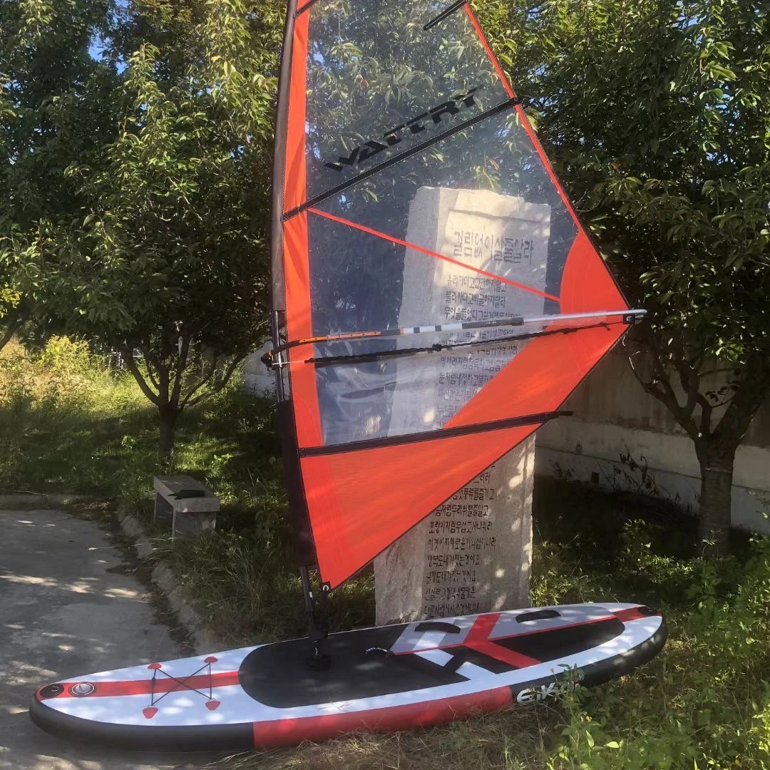 CE Windsurfing SUP Paddle Board Windsurfing with Sail Inflatable Board